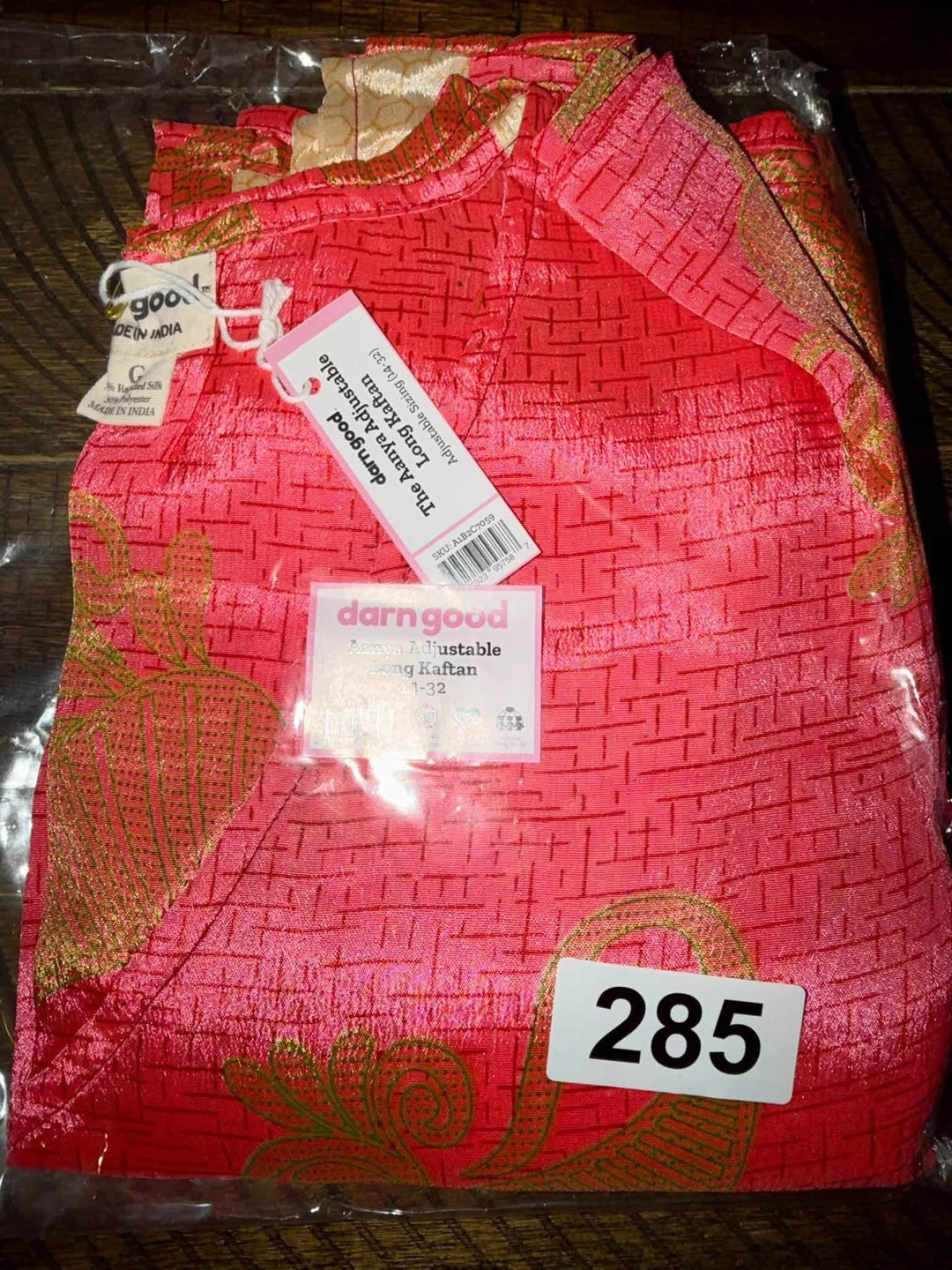 Sam's Serendipity Finds #285 Aanya Long Kaftan (Goddess 14-32)