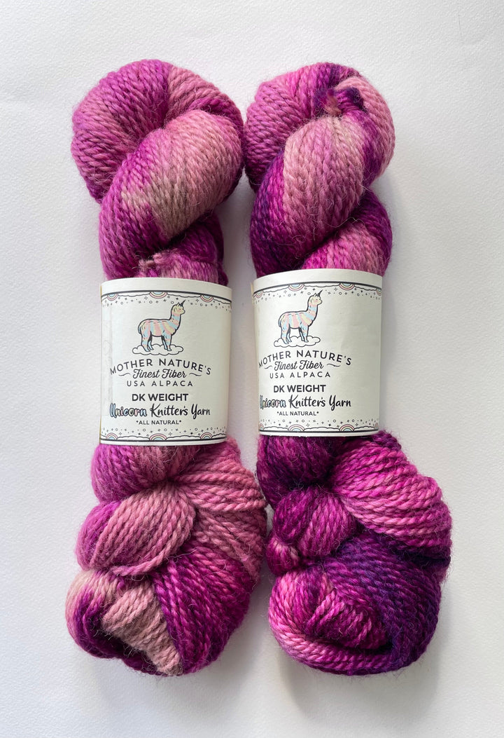 Darn Good Yarn: DK Alpaca & Merino Hand Painted Yarn, 