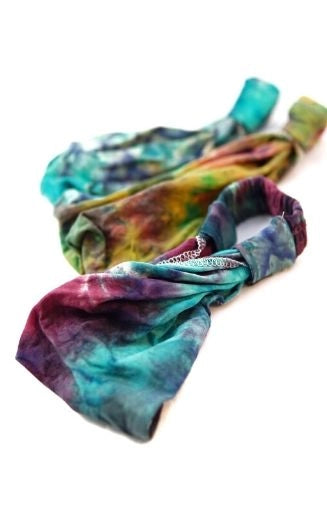 Tie Dye Cotton Headband – Colorful Comfort Meets Style!
