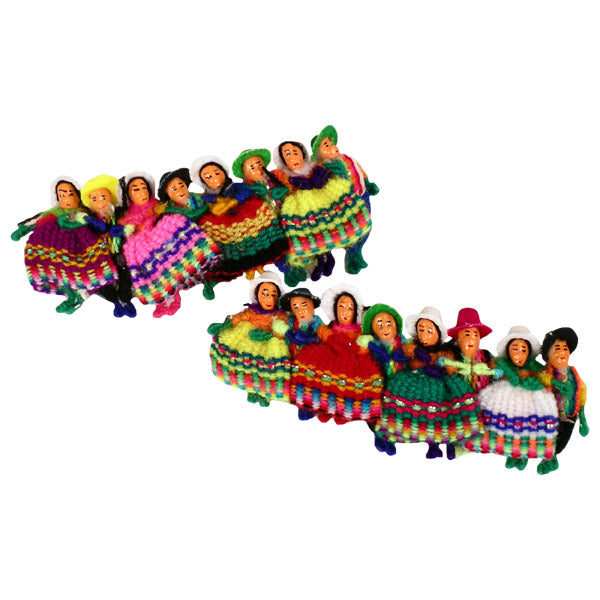 Darn Good Yarn: Handmade Worry Doll Barrette, Jewelry