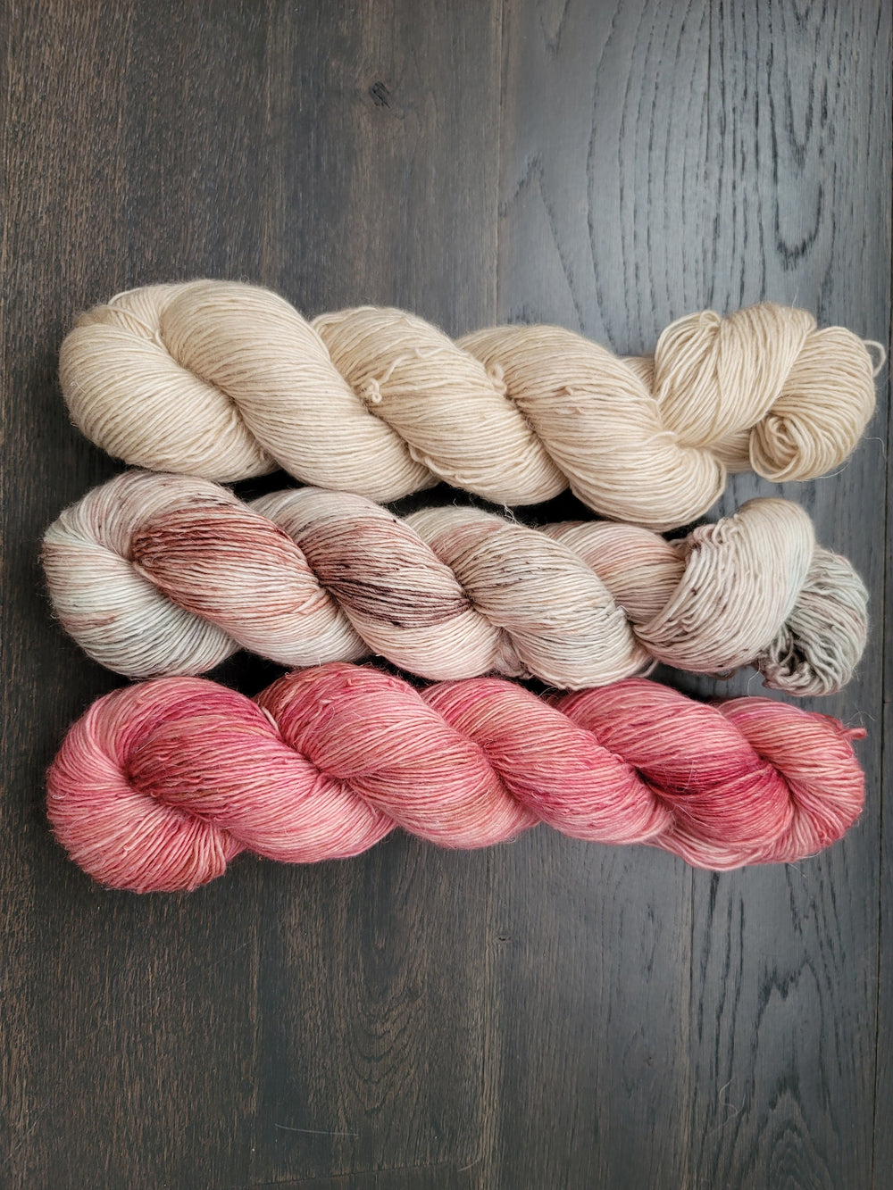 Darn Good Yarn: Farm Fresh eggs 3 skein kit, Yarn
