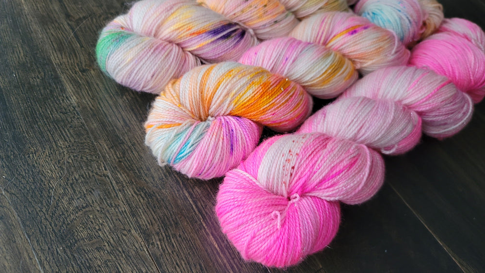 Darn Good Yarn: Crystal confessions 3 skein kit, 