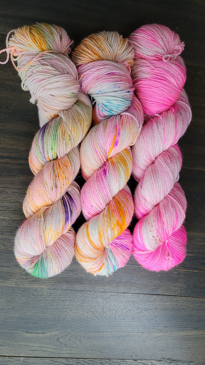Darn Good Yarn: Crystal confessions 3 skein kit, 