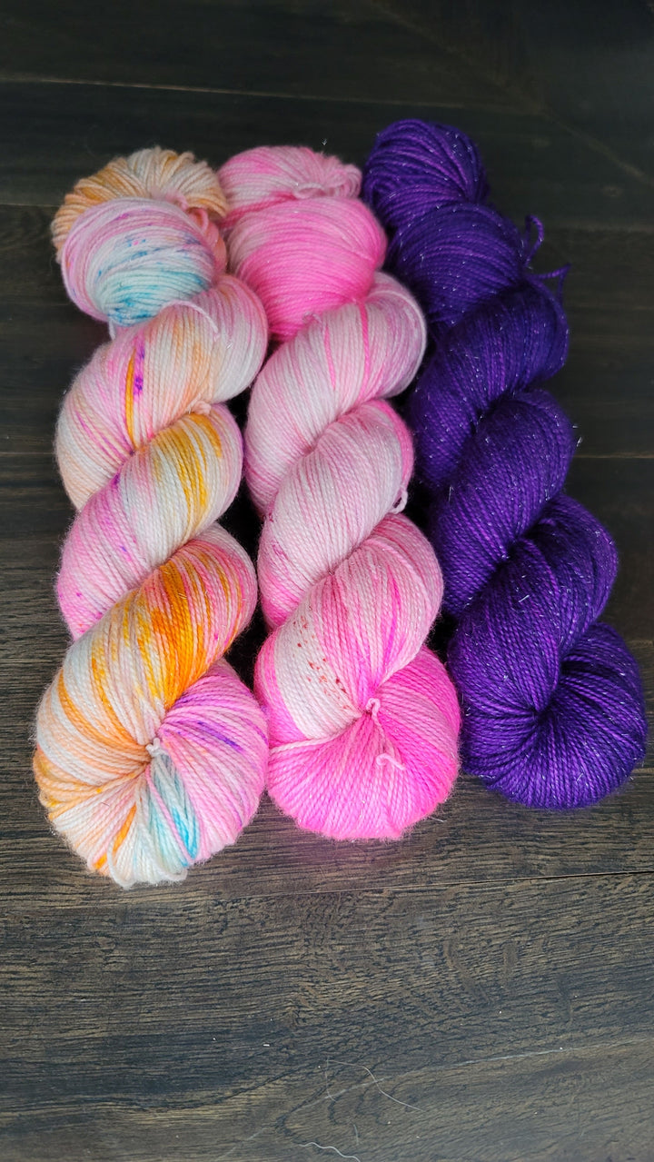 Darn Good Yarn: Meditate 3 skein kit, 