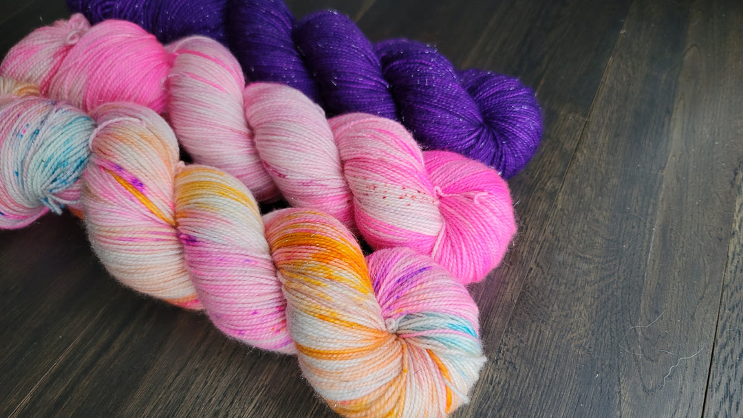 Darn Good Yarn: Meditate 3 skein kit, 