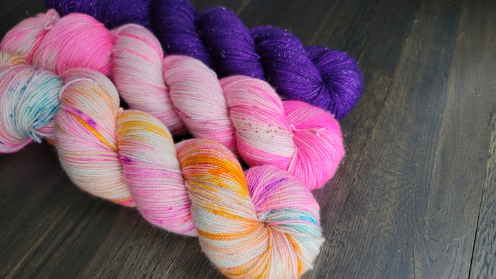 Darn Good Yarn: Meditate 3 skein kit, 