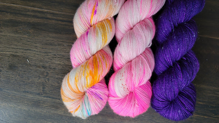 Darn Good Yarn: Meditate 3 skein kit, 