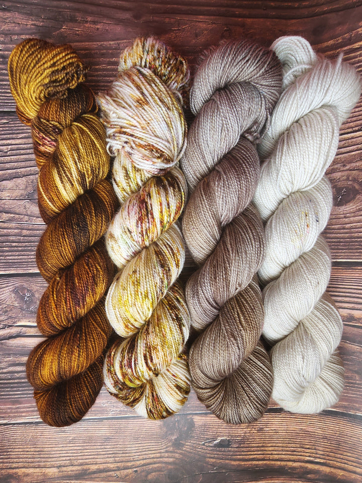 Darn Good Yarn: Woolen wild & free 4 skein kit, Yarn