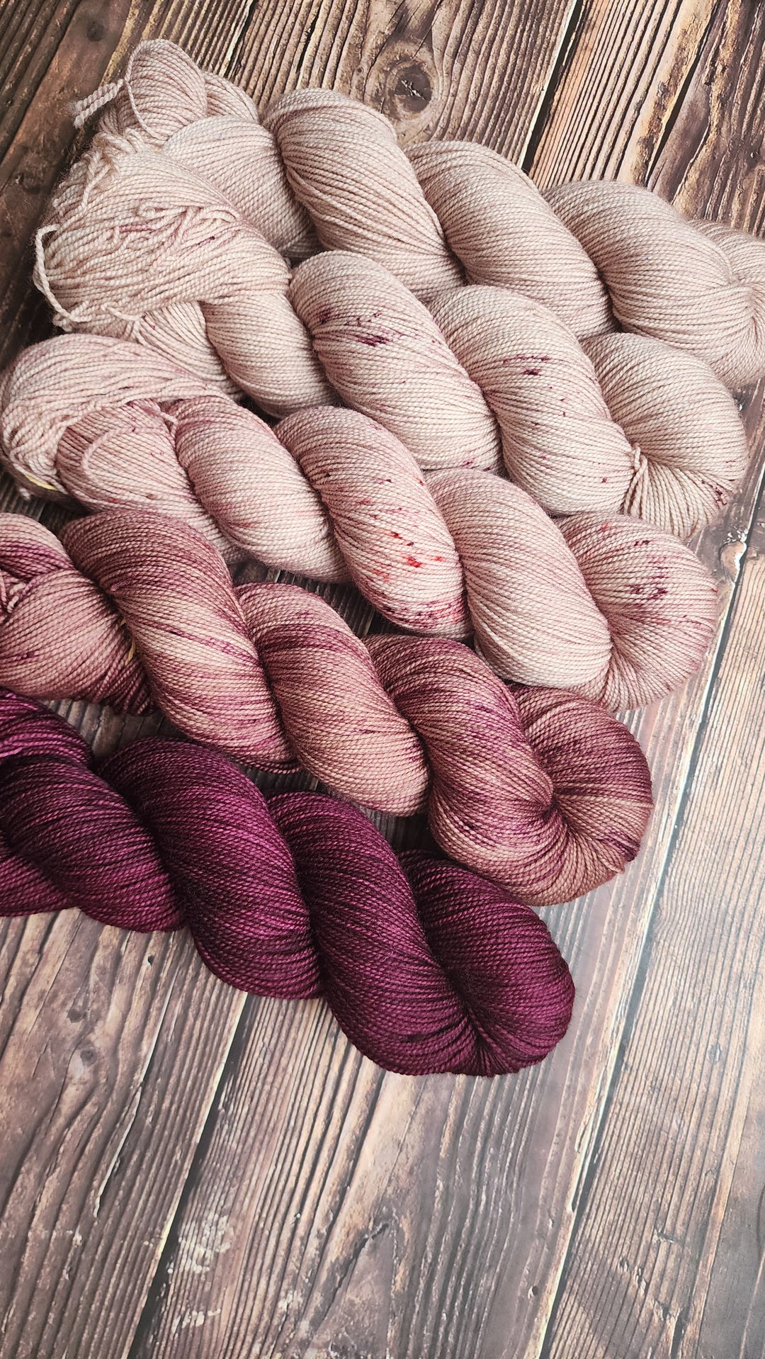 Darn Good Yarn: In a mauvey mood, 
