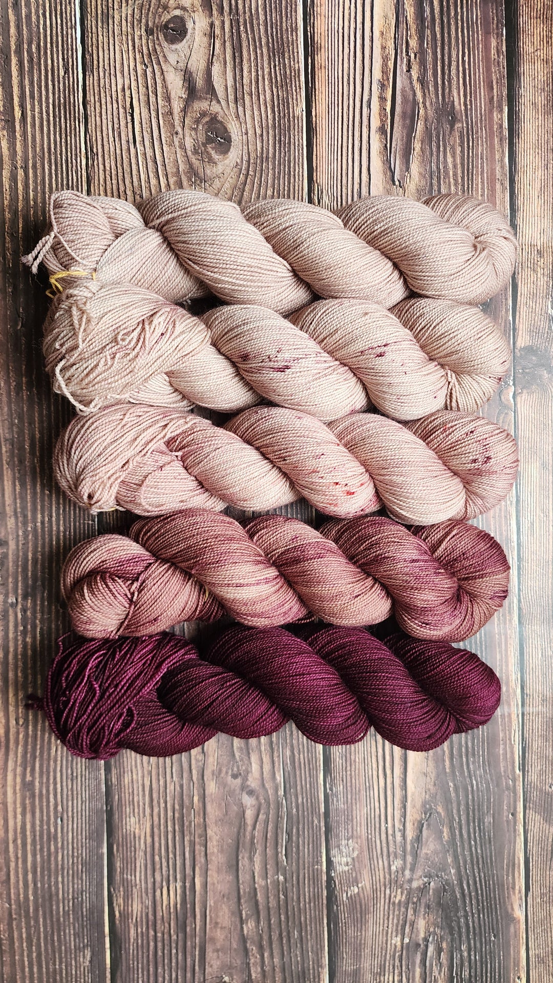 Darn Good Yarn: In a mauvey mood, 