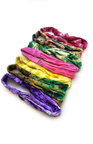 Tie Dye Cotton Headband – Colorful Comfort Meets Style!