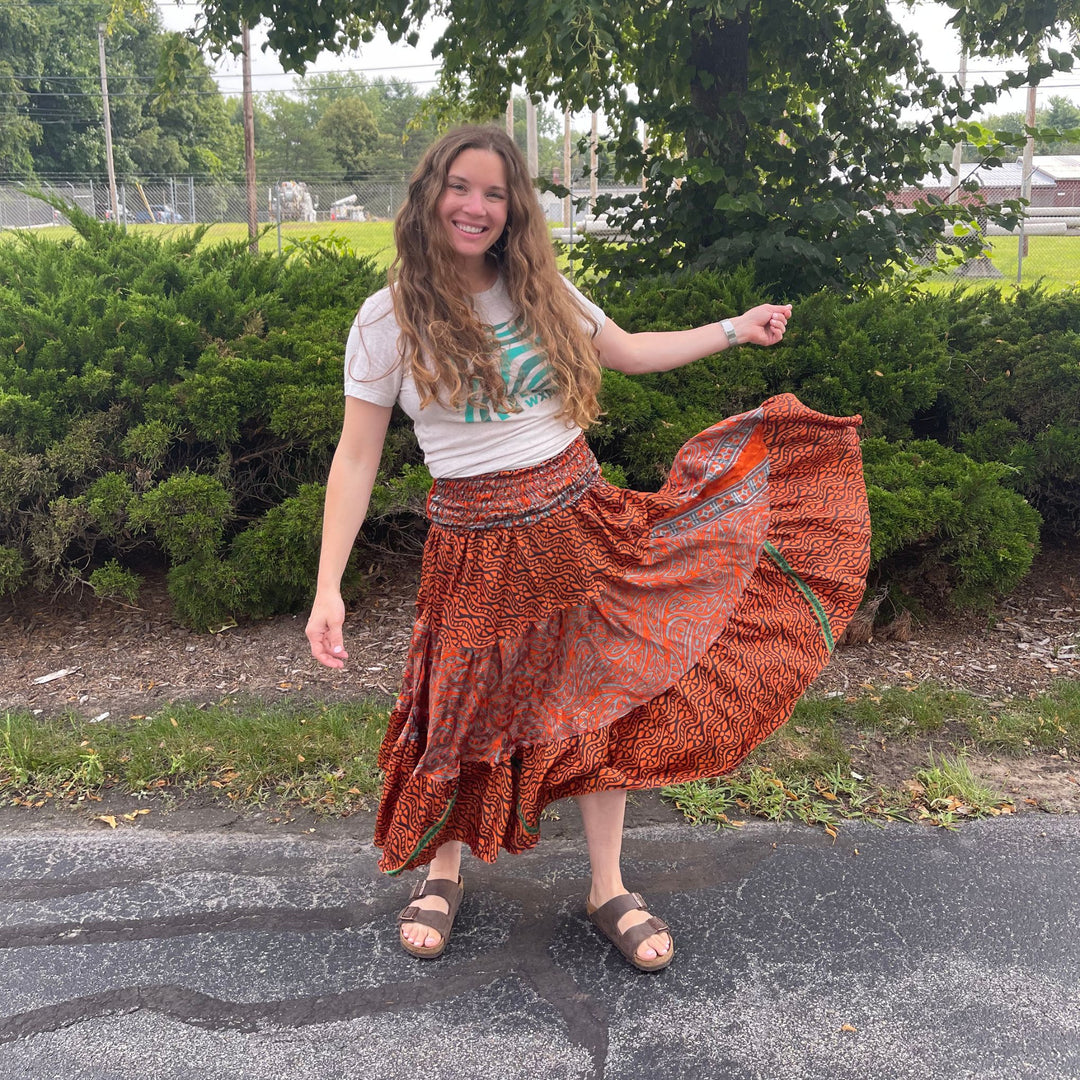 Darn Good Yarn: Sedona Patchwork Dress, Clothing and Accessories