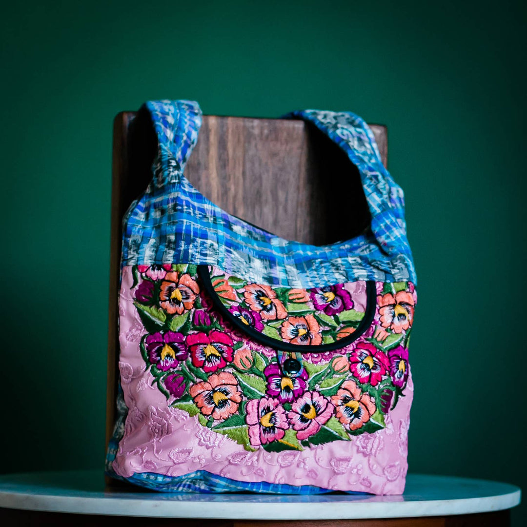 Recycled Guatemalan Huipile Purse – Eco-Friendly Fair Trade Handbag