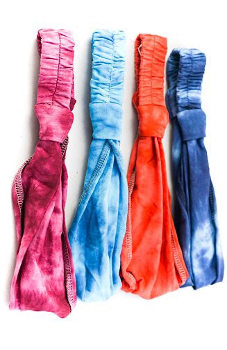 Tie Dye Cotton Headband – Colorful Comfort Meets Style!