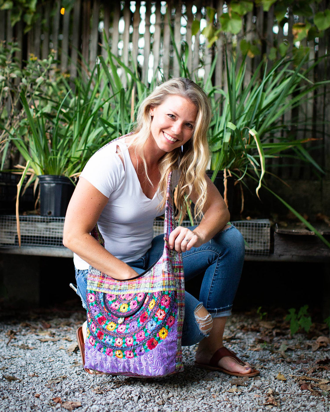 Recycled Guatemalan Huipile Purse – Eco-Friendly Fair Trade Handbag