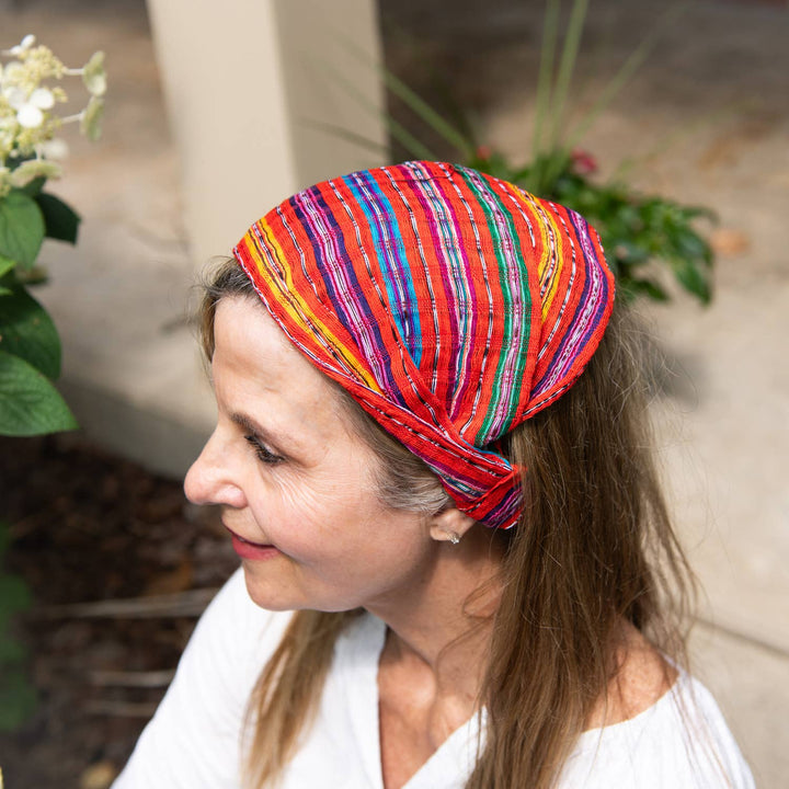 Fair Trade Guatemalan Cotton Headband – Boho Woven, Assorted Patterns