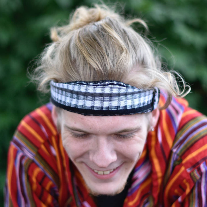 Fair Trade Guatemalan Cotton Headband – Boho Woven, Assorted Patterns
