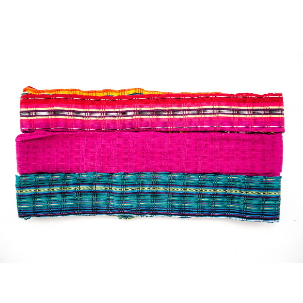 Fair Trade Guatemalan Cotton Headband – Boho Woven, Assorted Patterns