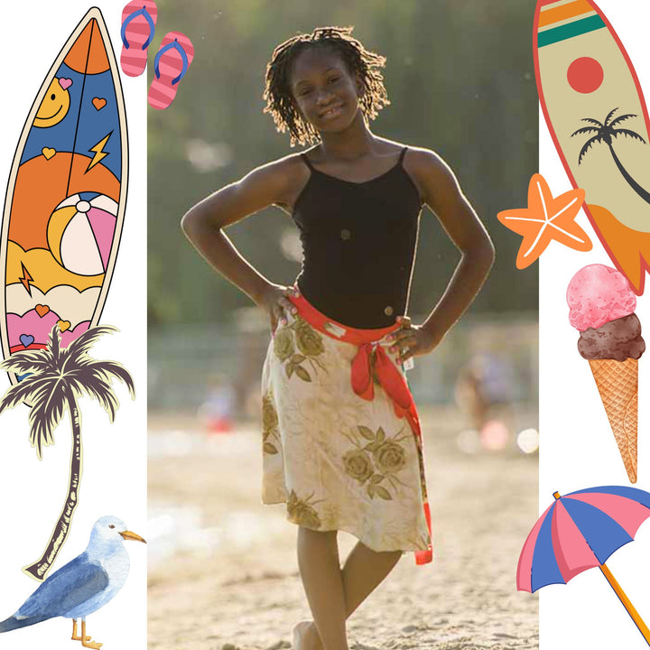 Sari Wrap Skirt – Vintage Summer Limited Edition ⛱️