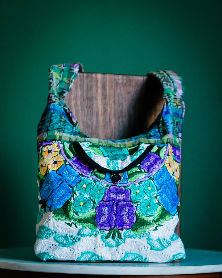 Recycled Guatemalan Huipile Purse – Eco-Friendly Fair Trade Handbag
