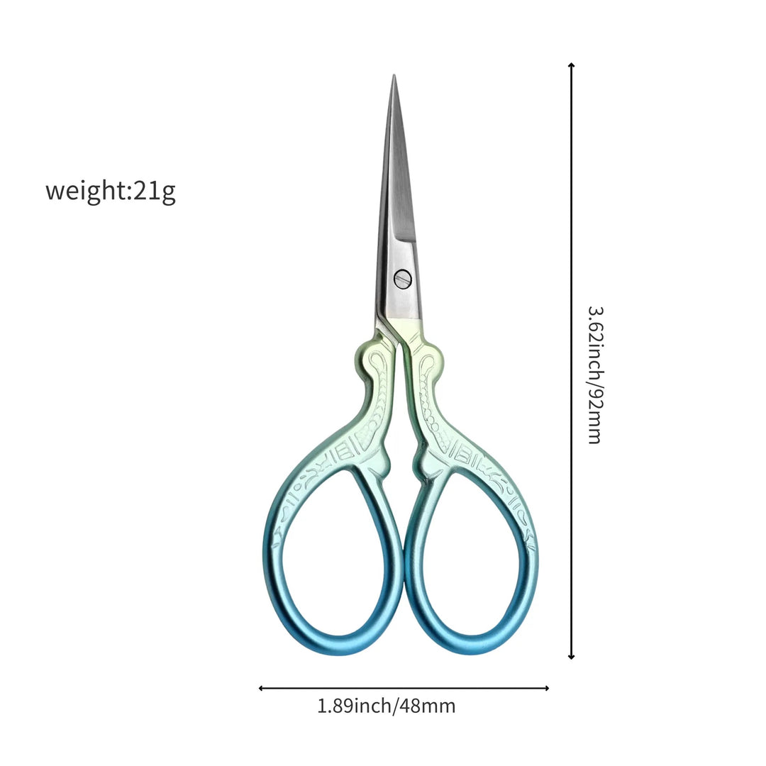Blue and Yellow Ombre Craft Scissors