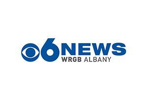 CBS Logo next to 6 NEWS WRGB ALBANY