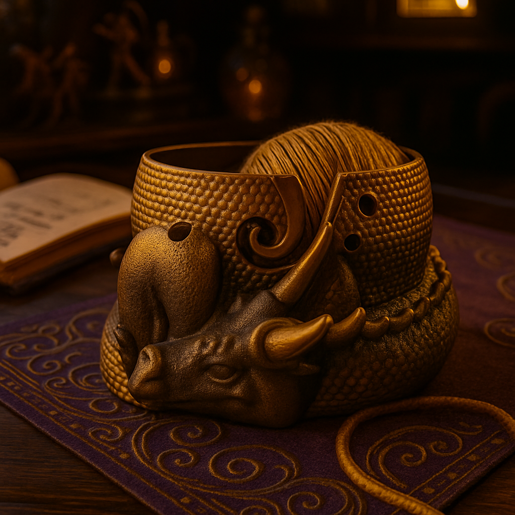 Enchanted Dragon Yarn Bowl