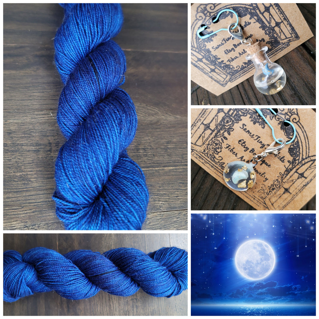 Darn Good Yarn: Blue moon, Yarn