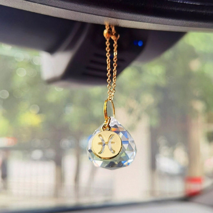 Darn Good Yarn: Zodiac Car Suncatcher - Mirror Charm, Home Decor