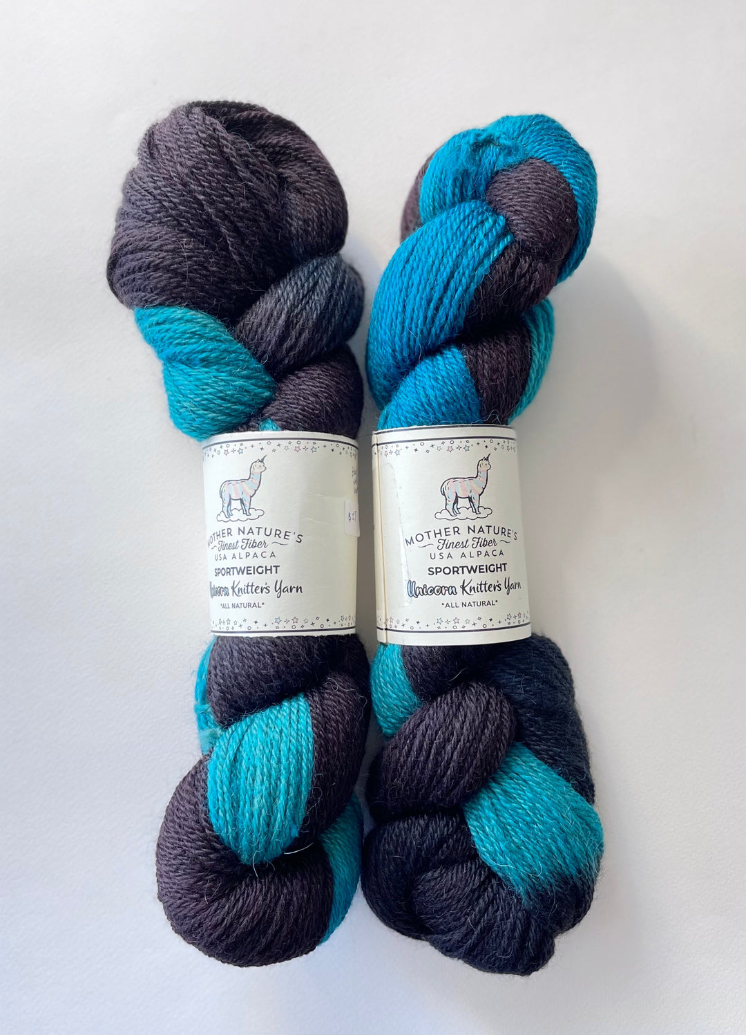 Darn Good Yarn: Sport Alpaca & Merino Hand Painted Yarn, 