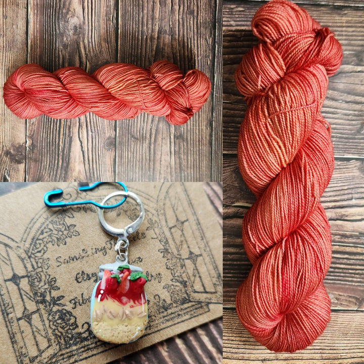 Darn Good Yarn: Strawberry Overnight Oats, Yarn