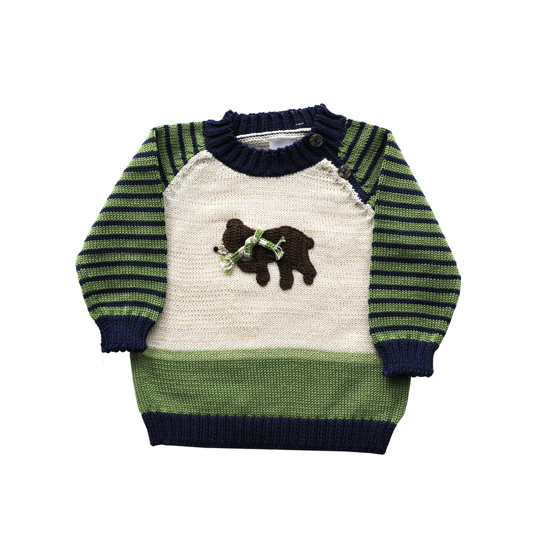 Darn Good Yarn: Bear Sweater, Clothing