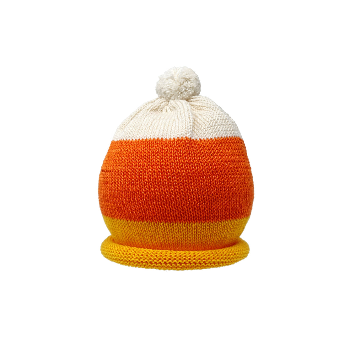 Darn Good Yarn: Candy Corn Baby Hat, Hats