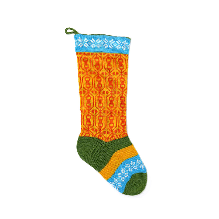 Darn Good Yarn: Colorful Stocking, Yellow, Stocking