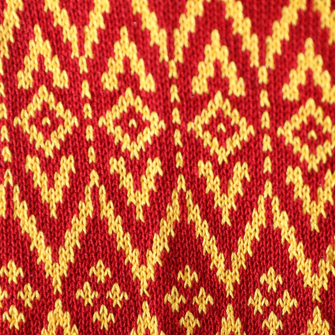 Darn Good Yarn: Colorful Stocking, Red, Stocking