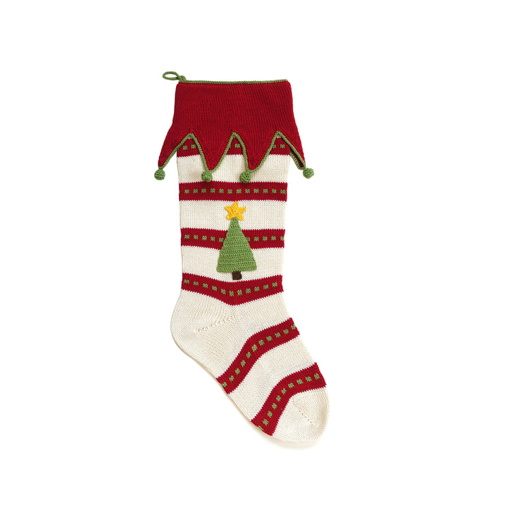 Darn Good Yarn: Star Tree Stocking, Stocking