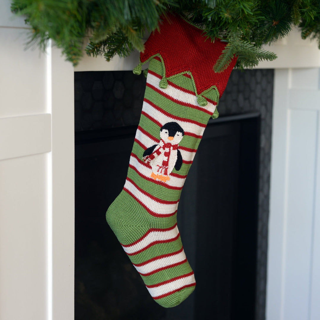 Darn Good Yarn: Penguin Stocking, Stocking
