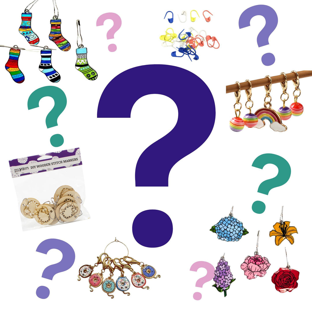 Darn Good Yarn: Mystery Stitch Marker — Because Even Your Tools Deserve Personality, Notions and Tools
