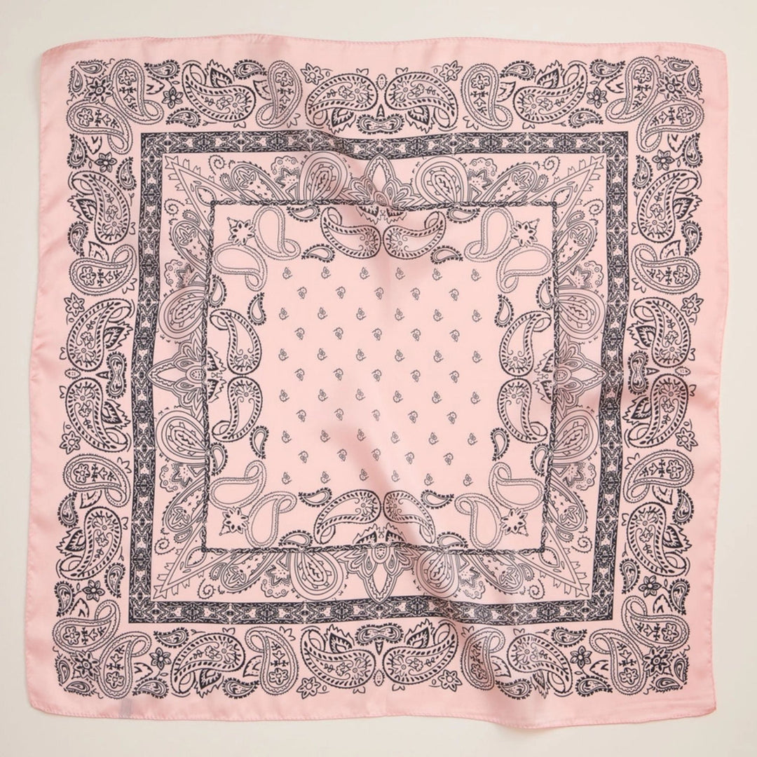 Darn Good Yarn: Classic Silk-Like Bandana Scarf, Clothing and Accessories