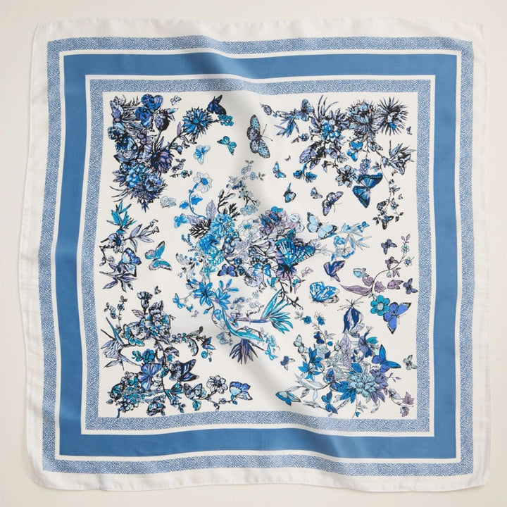 Darn Good Yarn: Classic Silk-Like Bandana Scarf, Clothing and Accessories
