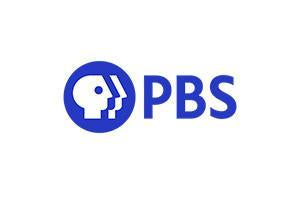 Public Broadcasting Service (PBS) Logo in Blue