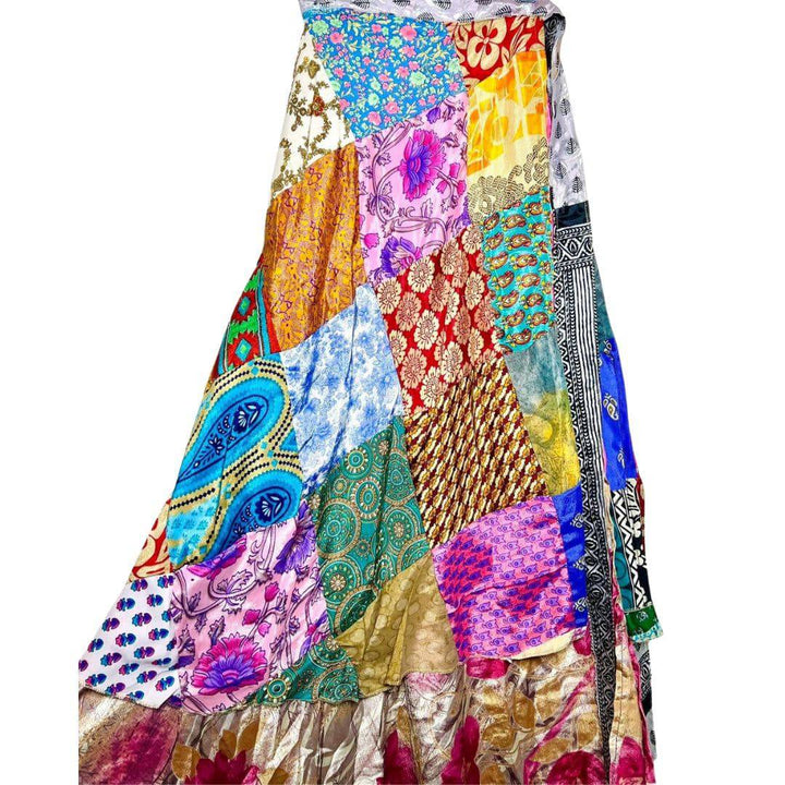 Limited Edition Release: Bohemian Patchwork Layers Skirt - Darn Good Yarn