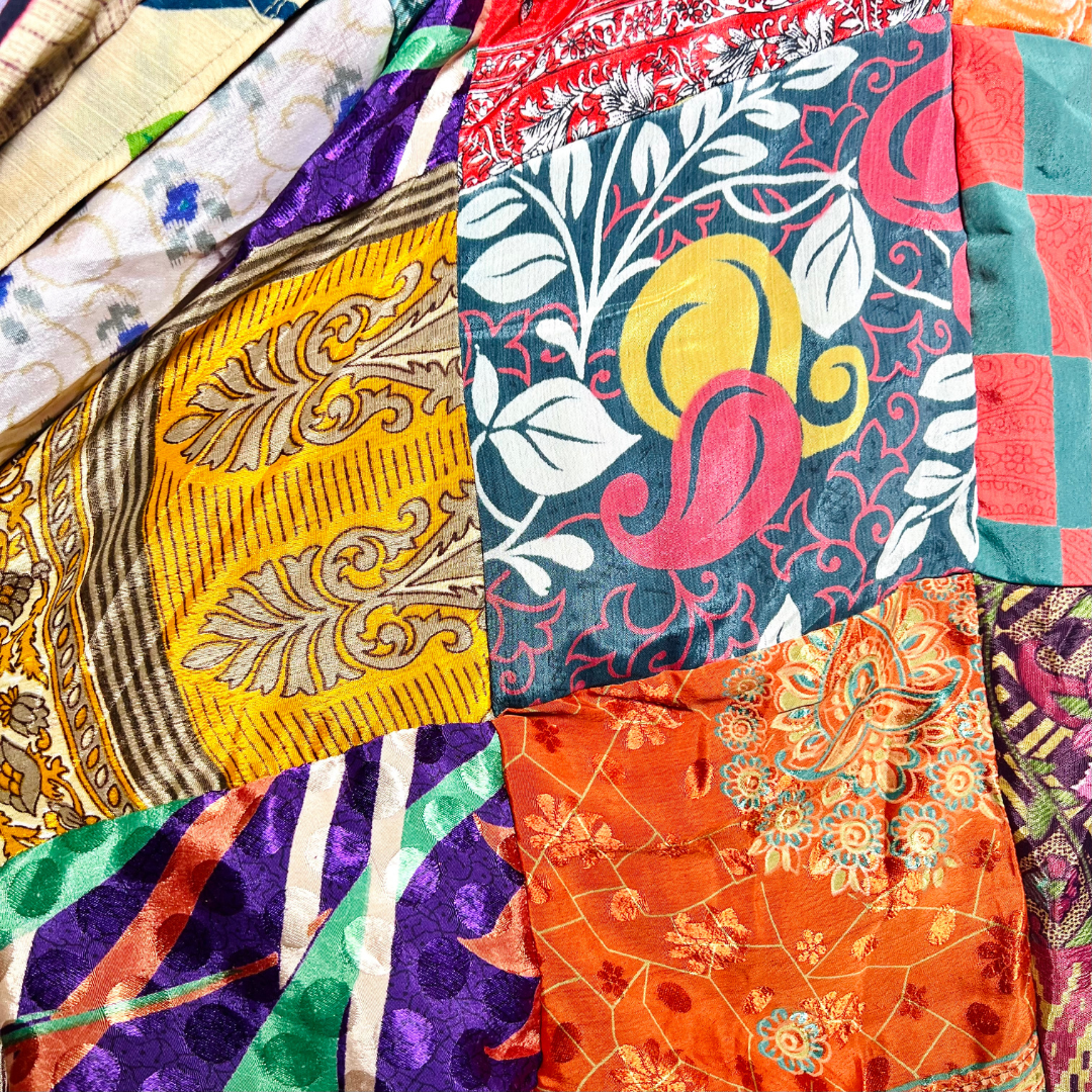 Limited Edition Release: Bohemian Patchwork Layers Skirt - Darn Good Yarn