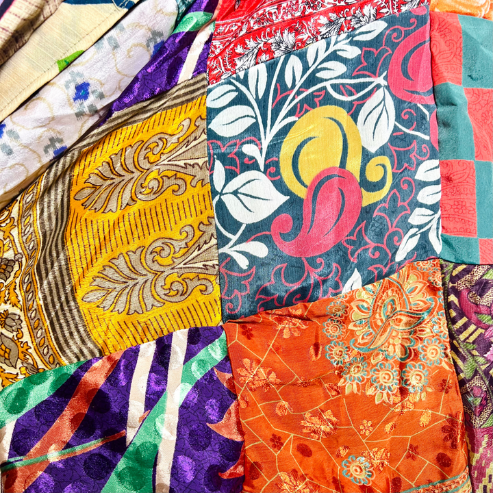 Limited Edition Release: Bohemian Patchwork Layers Skirt - Darn Good Yarn