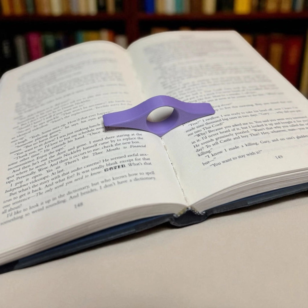 Darn Good Yarn: Thumb Page Holder, Home Decor