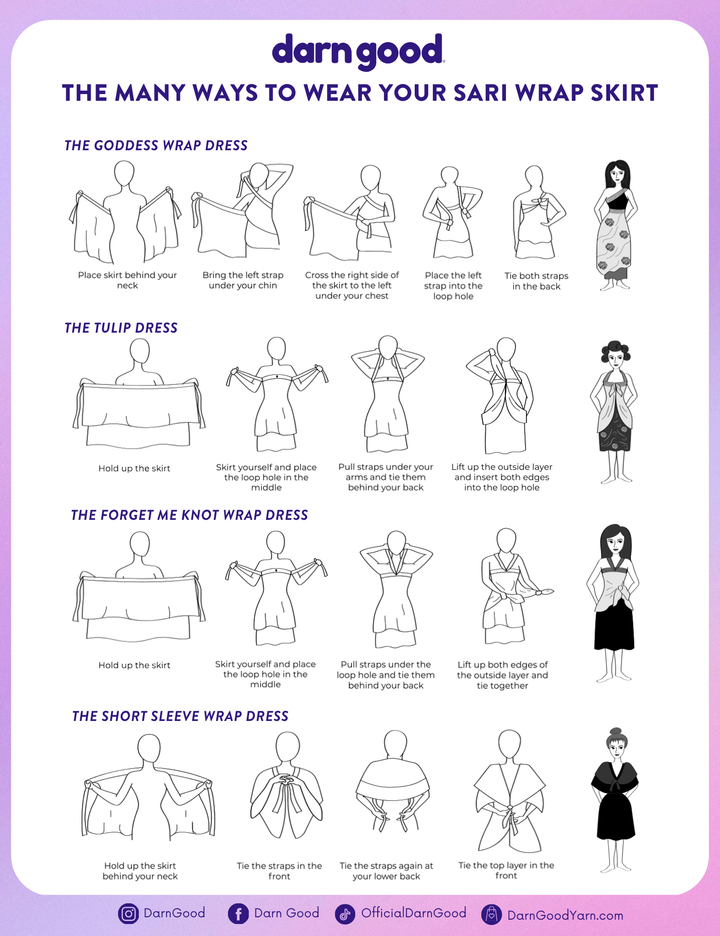 Made With Love: The Original Saree Wrap Skirt