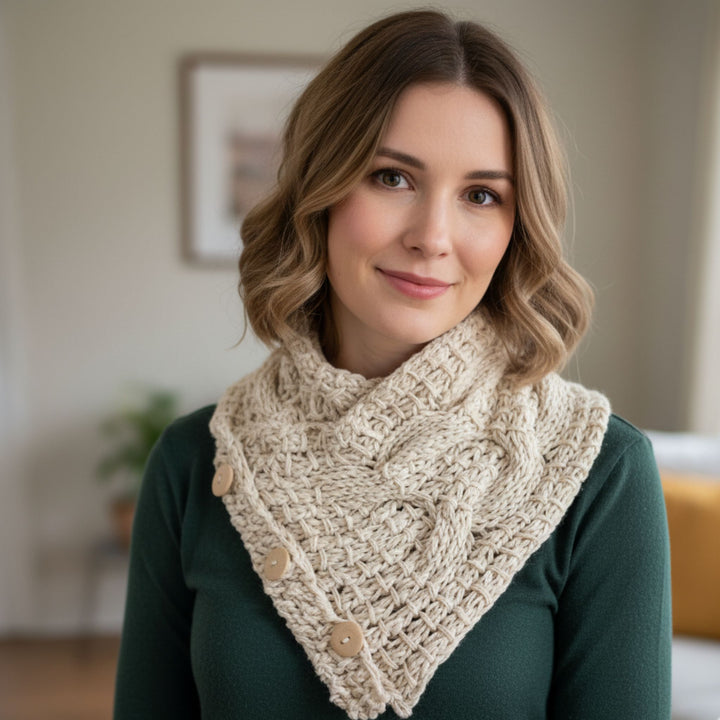 Birch Tree Cowl Knitting Pattern