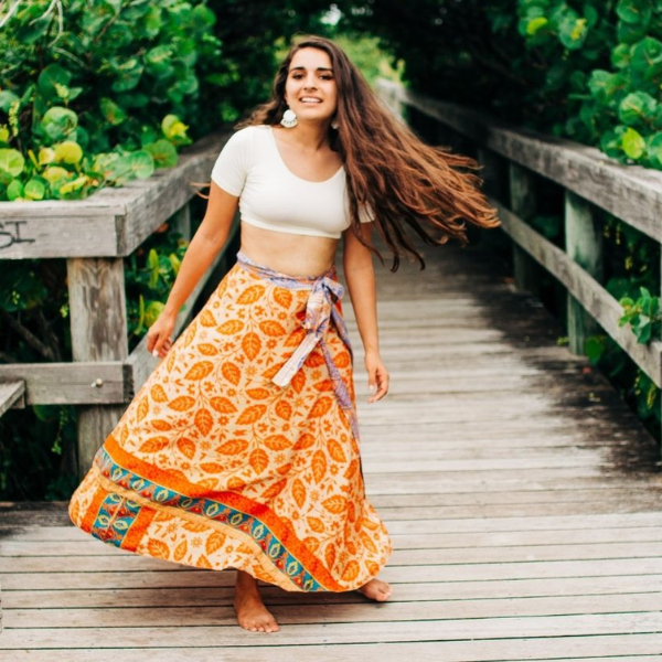 Surplus Sari Wrap Skirts