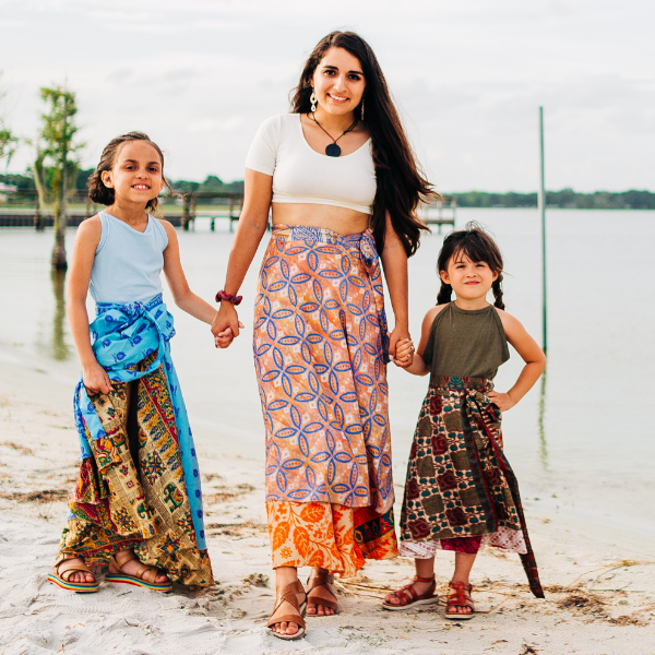 Surplus Sari Wrap Skirts