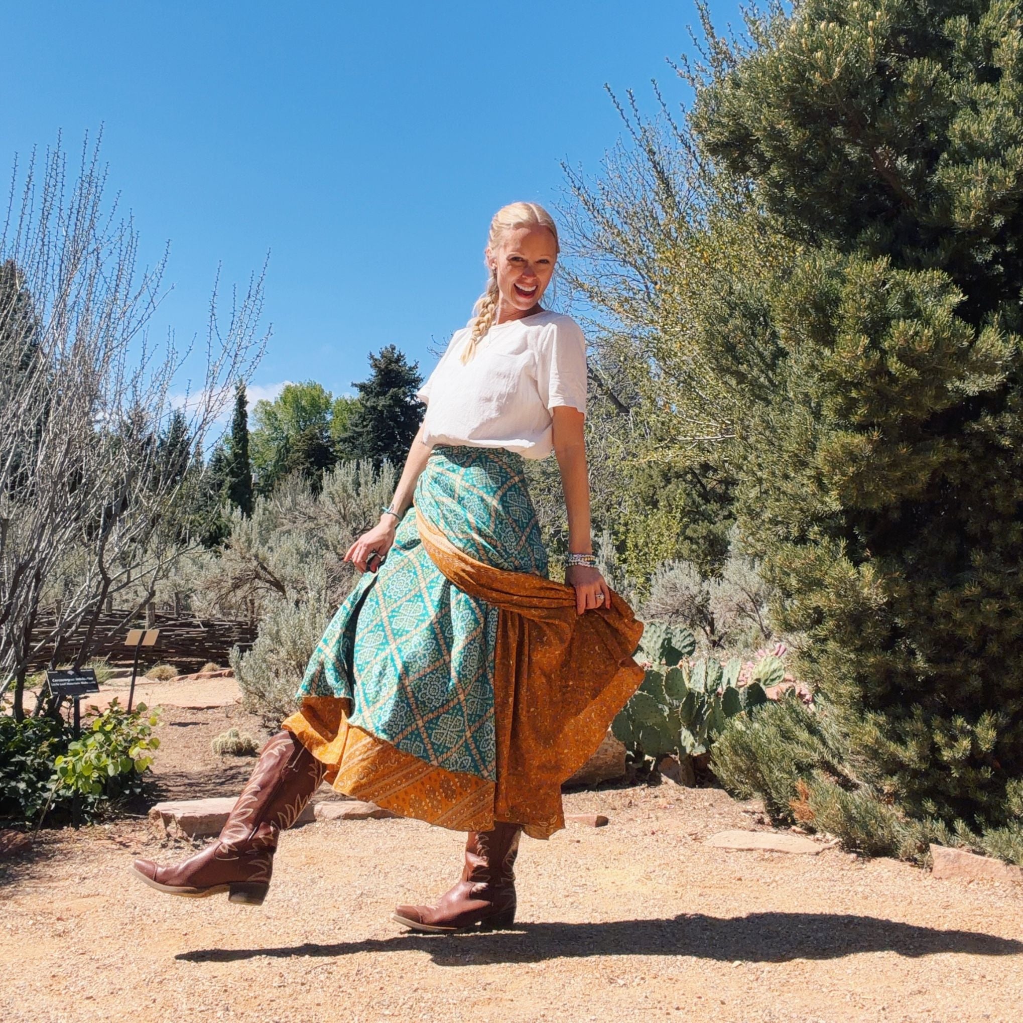 Made With Love: The Original Saree Wrap Skirt – Darn Good Yarn